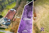 Prodej pozemky - trvalý travní porost, 1 529 m2 - Zádveřice-Raková - Zádveřice, cena 1550000 CZK / objekt, nabízí 