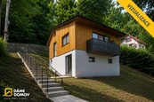 Prodej zahrady s projektem chaty 64 m2, Zlín - Příluky, cena 2500000 CZK / objekt, nabízí 