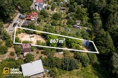Prodej pozemku s projektem domu, Zlín - Příluky, cena 2500000 CZK / objekt, nabízí 